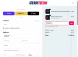 Steady Freddy coupon verification screenshot