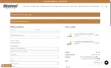 Steinel Ammunition coupon verification screenshot