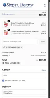 UPSTEFANIBASTIDAS coupon verification screenshot