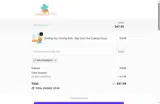 WELCOMEBACK coupon verification screenshot
