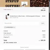 superoffer13 coupon verification screenshot