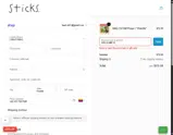 WELCOME15 coupon verification screenshot