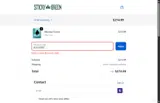 Sticky Green Flower coupon verification screenshot