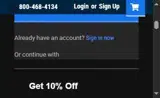 GOLDRUSH5 coupon verification screenshot