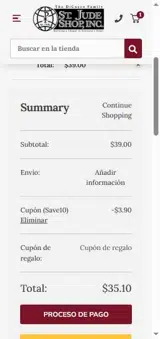 SAVE10 coupon verification screenshot