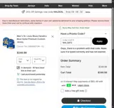 St. Louis Blues Shop coupon verification screenshot