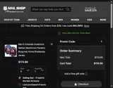 NHLSURVEY15 coupon verification screenshot