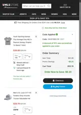 SAVE10MLS19 coupon verification screenshot