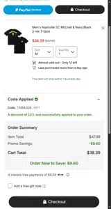 St. Louis City SC coupon verification screenshot