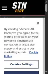 STN Play coupon verification screenshot