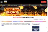 STN Play coupon verification screenshot