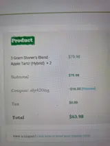 STNR Creations coupon verification screenshot