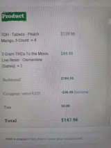 STNR Creations coupon verification screenshot