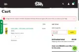 STNR Creations coupon verification screenshot