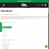 STNR Creations coupon verification screenshot