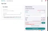 FLASH10 coupon verification screenshot