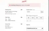Stonefire Grill coupon verification screenshot