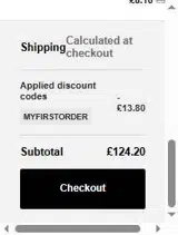 Myfirstorder coupon verification screenshot