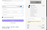WELCOME10 coupon verification screenshot