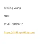 BROOK10 coupon verification screenshot