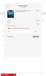 BF15 coupon verification screenshot