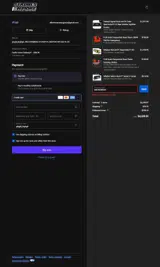 20STROBES25 coupon verification screenshot