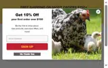 Strombergs coupon verification screenshot