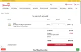 Strombergs coupon verification screenshot