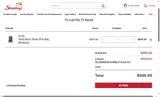 Strombergs coupon verification screenshot
