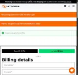 welcome20 coupon verification screenshot