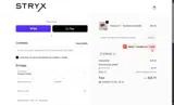 STRYX10 coupon verification screenshot