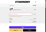 Studio Ready coupon verification screenshot