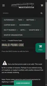 GOGREEN coupon verification screenshot