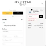 EXTRA20 coupon verification screenshot
