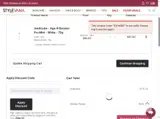 Stylevana coupon verification screenshot