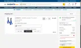 Carparts JC Whitney coupon verification screenshot
