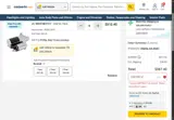 Carparts JC Whitney coupon verification screenshot