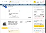 Carparts JC Whitney coupon verification screenshot