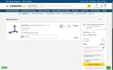 Carparts JC Whitney coupon verification screenshot