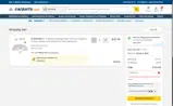 Carparts JC Whitney coupon verification screenshot