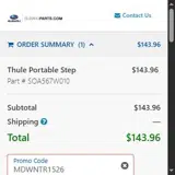 MDWNTR1526 coupon verification screenshot