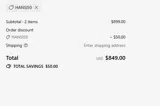 Sublue coupon verification screenshot