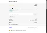 cover coupon verification screenshot