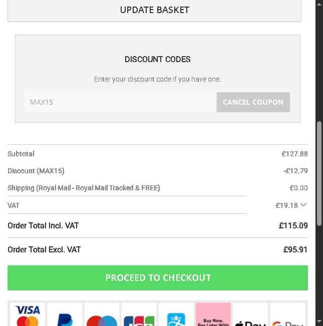 Subside Sports checkout page showing Subside Sports discount code box | Screenshot taken by SimplyCodes community member on Sep 4, 2025