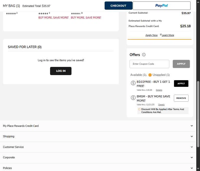 Sugar & Jade checkout page showing Sugar & Jade promo code box | Screenshot taken by SimplyCodes community member on Dec 19, 2025