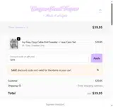 save coupon verification screenshot