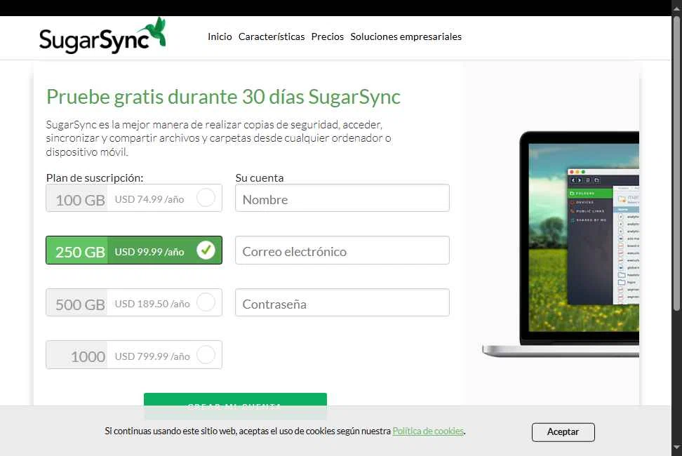 SugarSync checkout page showing SugarSync promo code box | Screenshot taken by SimplyCodes community member on Sep 27, 2025