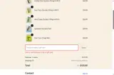 MAGGIE15 coupon verification screenshot