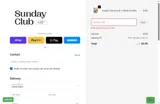Sunday Club coupon verification screenshot