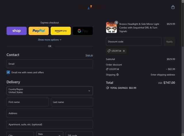 Sunpie checkout page showing Sunpie discount code box | Screenshot taken by SimplyCodes community member on Sep 16, 2025